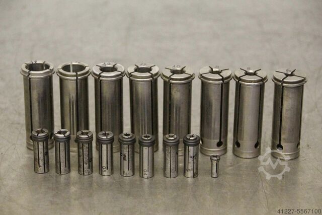 Collet sleeves 17 pieces NT Ø 3-16 mm