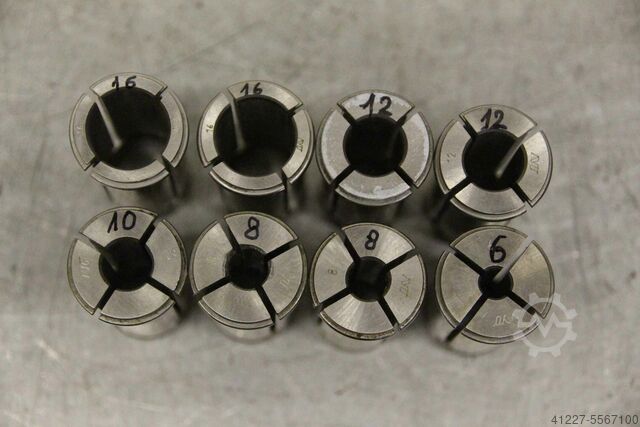 Collet sleeves 17 pieces NT Ø 3-16 mm