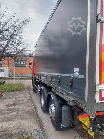 Swap body with platform and tarpaulin DAF XF 480