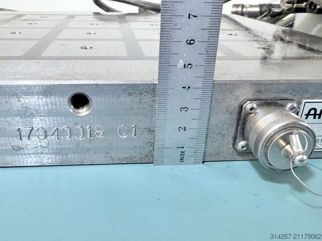 Eco-Line magnetic clamping plate milling AMF Magnetspannplatte Eco-Line für Fräsen