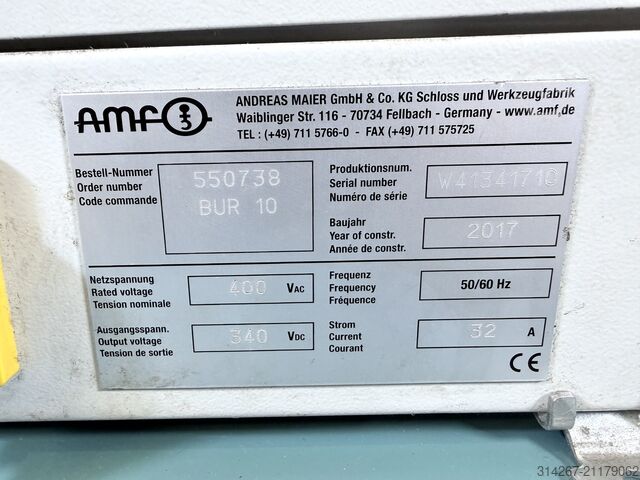 Eco-Line magnetic clamping plate milling AMF Magnetspannplatte Eco-Line für Fräsen