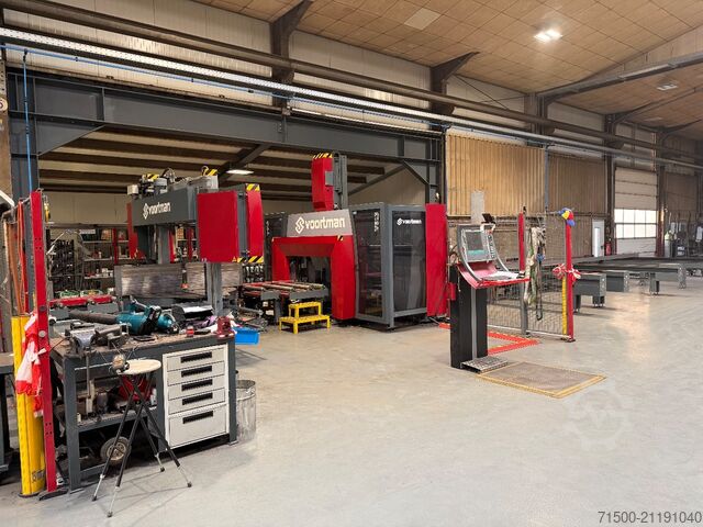 CNC-Säge-Bohranlage Voortman V 613 - VB 1050
