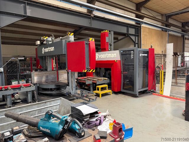 CNC-Säge-Bohranlage Voortman V 613 - VB 1050