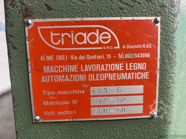Hole line boring machine TRIADE FR3 S