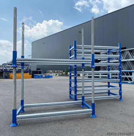 Transport/stanchion/rack racks  