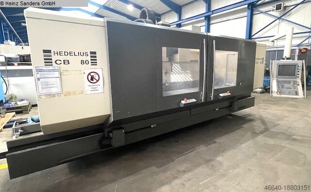 Bearbeitungszentrum HEDELIUS - Vertikal CB 80 / 3200
