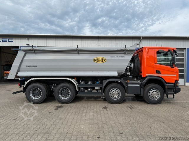 Kipper LKW SCANIA P 420 8x4 Kipper Meiller 18,5m3 Euro 6