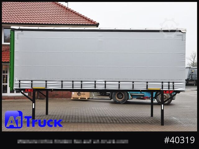 Wechselbrücke mit Pritsche & Plane KOEGEL 7.45  BDF Wechselbrücke, neue Plane, Bordwand