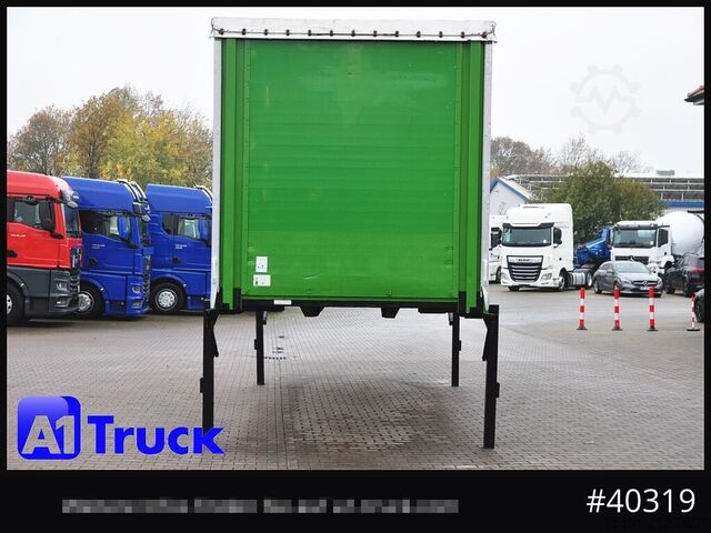 Wechselbrücke mit Pritsche & Plane KOEGEL 7.45  BDF Wechselbrücke, neue Plane, Bordwand