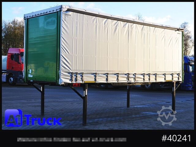 Wechselbrücke mit Pritsche & Plane KOEGEL 7.45  BDF Wechselbrücke, neue Plane, Bordwand