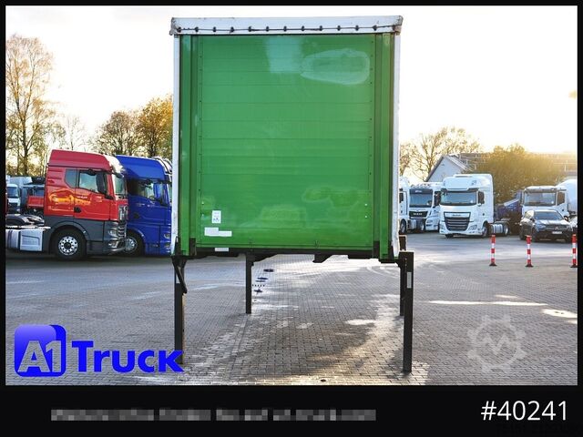 Wechselbrücke mit Pritsche & Plane KOEGEL 7.45  BDF Wechselbrücke, neue Plane, Bordwand