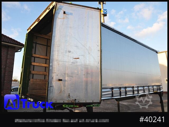 Wechselbrücke mit Pritsche & Plane KOEGEL 7.45  BDF Wechselbrücke, neue Plane, Bordwand