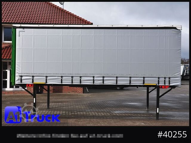 Wechselbrücke mit Pritsche & Plane KOEGEL 7.45  BDF Wechselbrücke, neue Plane, Bordwand