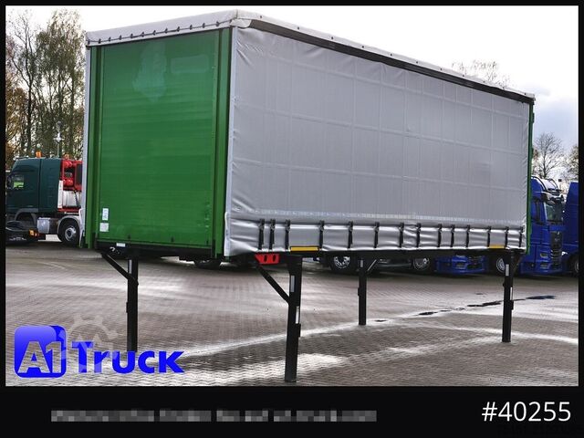 Wechselbrücke mit Pritsche & Plane KOEGEL 7.45  BDF Wechselbrücke, neue Plane, Bordwand