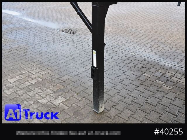 Wechselbrücke mit Pritsche & Plane KOEGEL 7.45  BDF Wechselbrücke, neue Plane, Bordwand