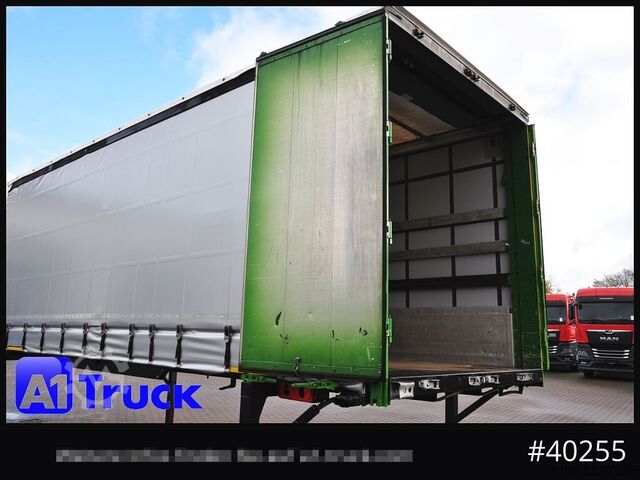 Wechselbrücke mit Pritsche & Plane KOEGEL 7.45  BDF Wechselbrücke, neue Plane, Bordwand