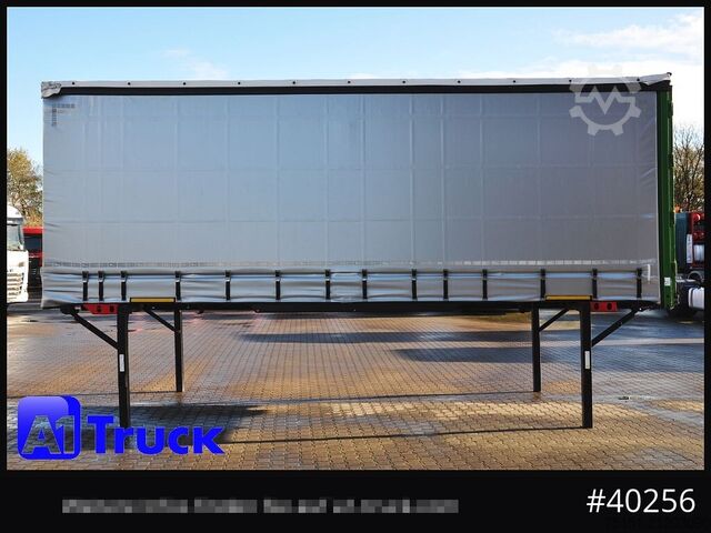 Wechselbrücke mit Pritsche & Plane KOEGEL 7.45  BDF Wechselbrücke, neue Plane, Bordwand