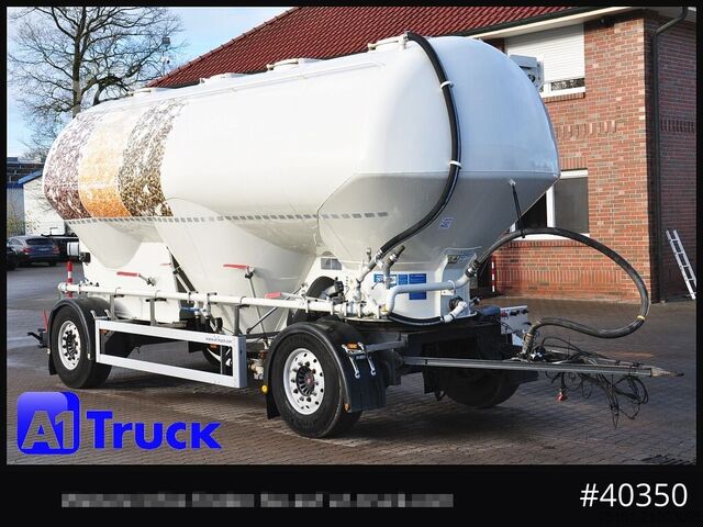 Siloanhänger FELDBINDER Silo, Futtermittel, 32m³, 4 Kammern,