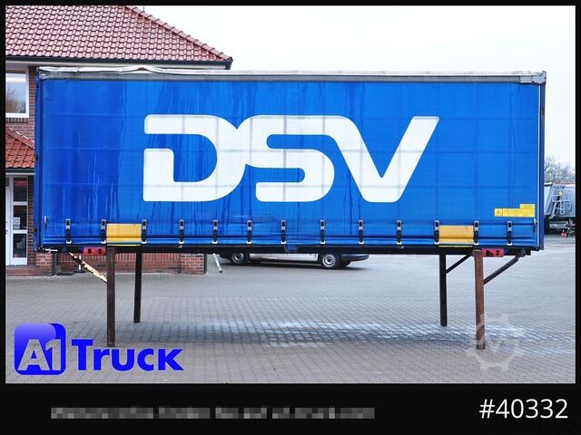 Wechselbrücke mit Pritsche & Plane KRONE 7.45  BDF Wechselbrücke, Schiebeplane