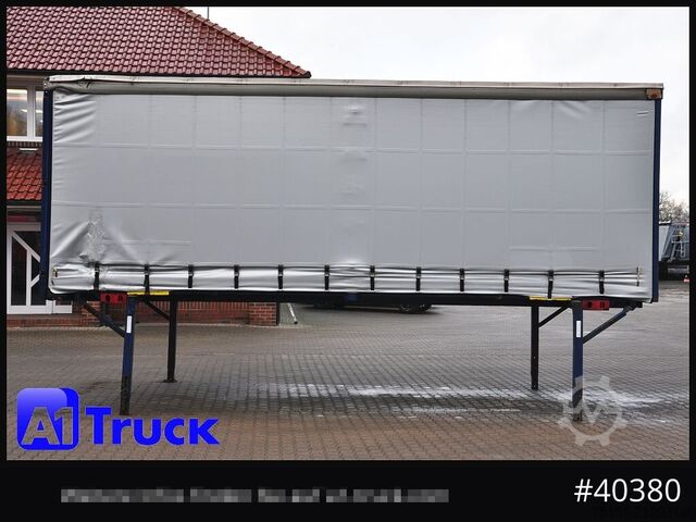 Wechselbrücke mit Pritsche & Plane KRONE 7.45  BDF Wechselbrücke, Schiebeplane