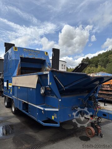 Mobile shredding plant Husmann HFG 6