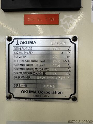 CNC Drehmaschine OKUMA LVT 300