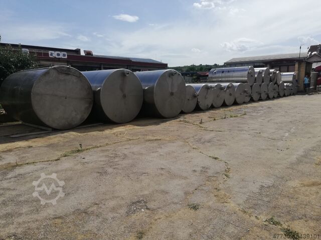 Storage wine tanks different volumes