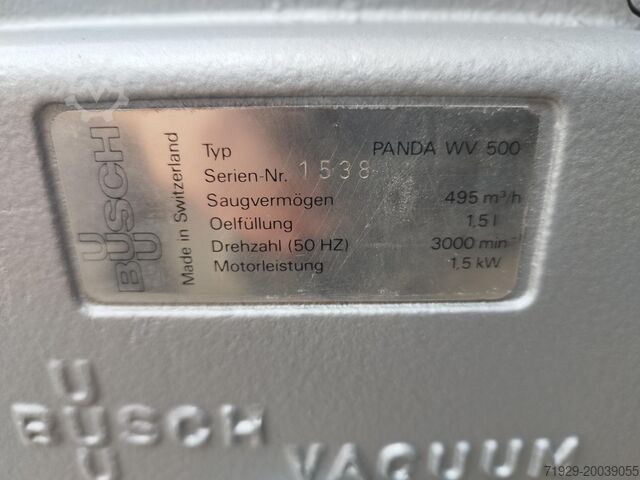 Vakuumpumpe Busch PANDA WV 500