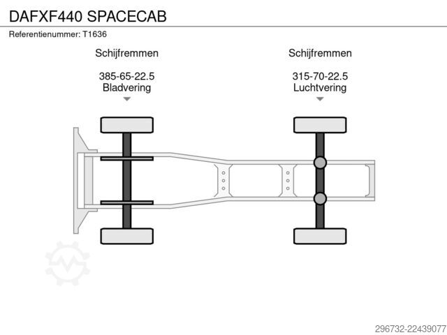 Standard-SZM DAF XF440 SPACECAB