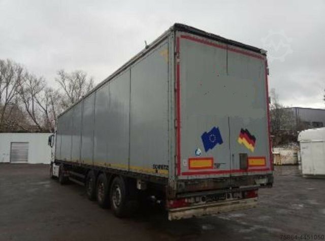 Walking floor semitrailer SCHMITZ CARGOBULL SW24 - Seitentüren