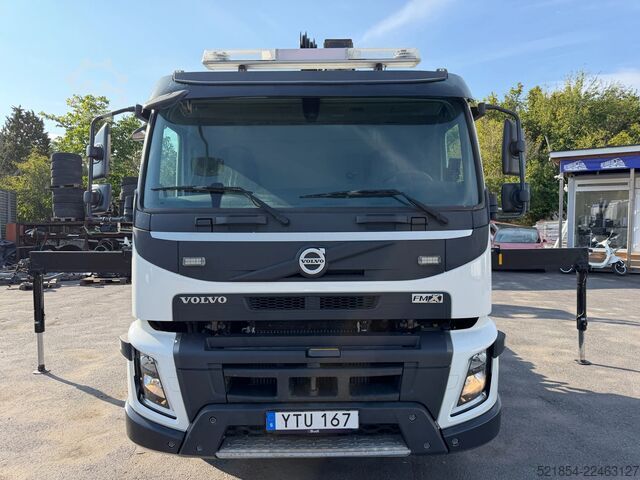 Innenlader Volvo FMX 450 6x2*4, Hooklift + 26t/m Crane, YM: 2018