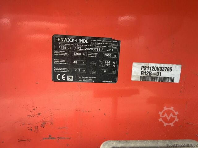 Reach Truck Linde R12B-01