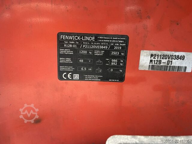 Reach Truck Linde R12B-01