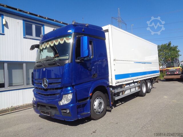 LKW mit Getränkeaufbau MERCEDES-BENZ Actros 2542 L 7,3 M Schwenkwand LBW Heizung