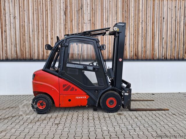 Gabelstapler Linde H 30 Diesel Triplex Zinkenverstellgerät