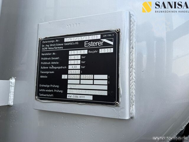 Tanker truck Mercedes-Benz Actros 3241/Esterer/8x2/Disel+Benzin/ADR