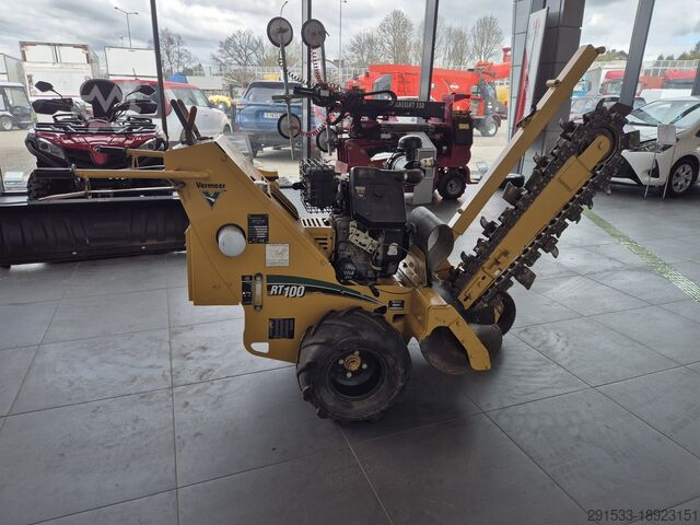 Chain excavator Vermeer RT100 / 1 OWNER / NEW SERVICE!
