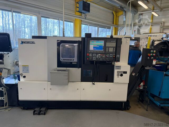 CNC lathe OKUMA LB 2000 EXII-MW