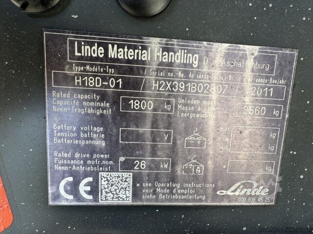 Gabelstapler Linde H18D