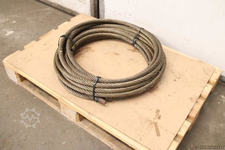 Crane rope Ø 25 mm 24 m Stahl Drallarm