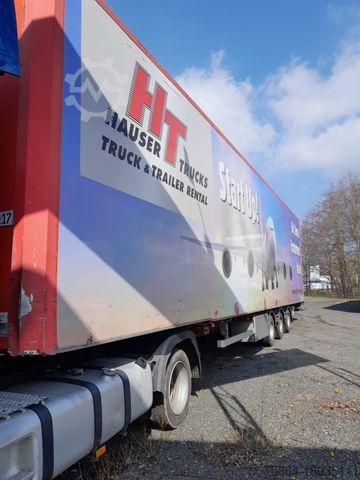 Kofferauflieger  VAN ECK ,  Luftfrachtboden