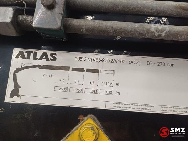 Kranarm Atlas Occ Autolaadkraan Atlas 105.2V + radio