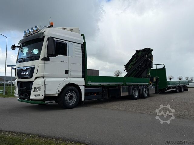 Crane MAN TGS 26.480 PALFINGER 53002 53TM! JIB/LIER!!EURO...