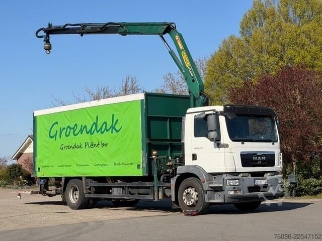 Crane MAN TGM 19.250 KRAAN PALFINGER/SCHUIFKAP/LAADKLEP/S...