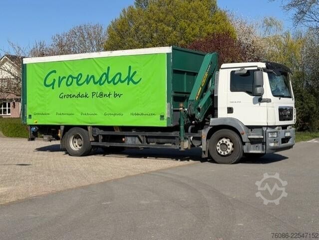 Crane MAN TGM 19.250 KRAAN PALFINGER/SCHUIFKAP/LAADKLEP/S...