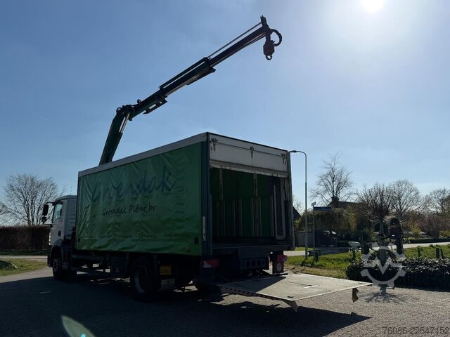 Crane MAN TGM 19.250 KRAAN PALFINGER/SCHUIFKAP/LAADKLEP/S...