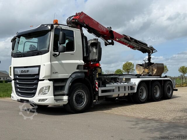 Hook arm system DAF CF530 8x4!! TRIPLE!!2023!! KRAAN/HAAK!!EURO6!! ...