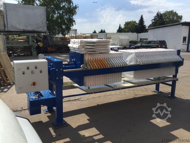 Kammerfilterpresse NETZSCH 40 Platten