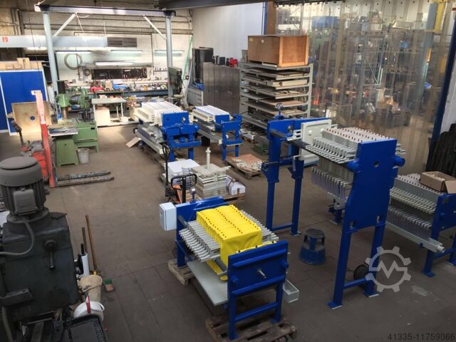 Kammerfilterpresse NETZSCH 40 Platten