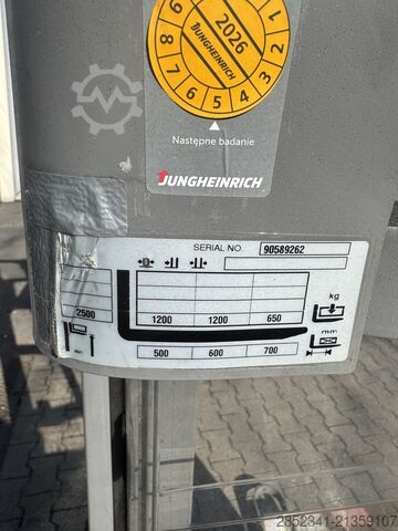 Manual stacker Jungheinrich EJC112 Li-Ionen